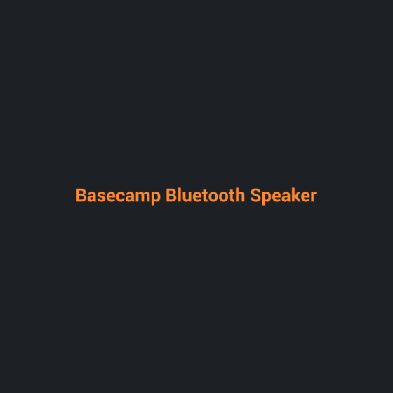 Basecamp Bluetooth Speaker