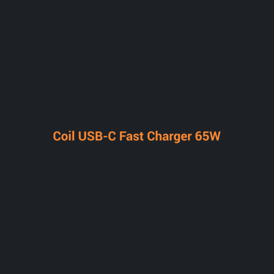 Coil USB-C Fast Charger 65W
